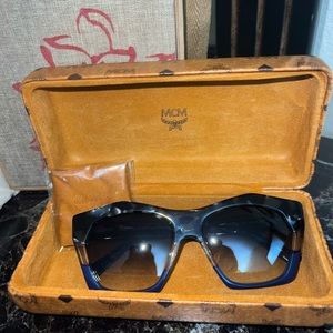 MCM 55mm Havana blue with MCM case